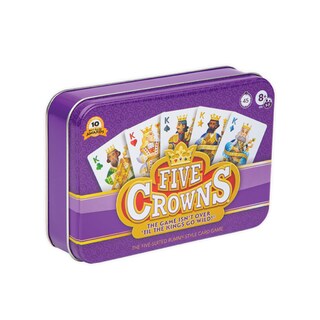 Foto 1 | Foto 1 | Set Five Crowns - Juego De Cartas De Estilo Rummy Favorito De La Noche De Juegos Para Adultos Y Niños Para Edades De 8 Años En
