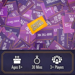 Foto 2 | Foto 2 | Lost Boy Entertainment Cheers To The Governor - Juegos De Cartas - Juegos De Fiesta - Juegos Familiares - Para Niños De 8 Años E