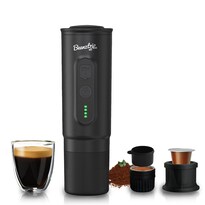 Beanztrip H02 Pro - Cafetera De Café Eléctrica Para Viajes Cafetera Pequeña De 20 Bares Con Autocalentamiento Máquina De Café