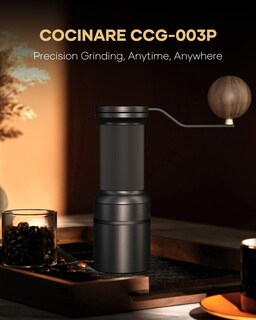 Foto 3 | Foto 3 | Cocinare Essence Go B38 Pro - Molinillo Manual De Café – 30 G Ghostedge Ultra Burr Y 80 Ajustes De Molienda Perfecto Para Verte