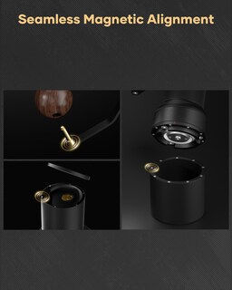 Foto 4 | Foto 4 | Cocinare Essence Go B38 Pro - Molinillo Manual De Café – 30 G Ghostedge Ultra Burr Y 80 Ajustes De Molienda Perfecto Para Verte