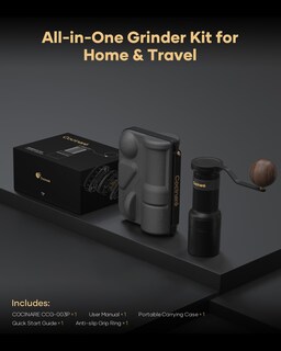 Foto 6 | Foto 6 | Cocinare Essence Go B38 Pro - Molinillo Manual De Café – 30 G Ghostedge Ultra Burr Y 80 Ajustes De Molienda Perfecto Para Verte
