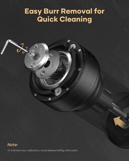 Foto 8 | Foto 8 | Cocinare Essence Go B38 Pro - Molinillo Manual De Café – 30 G Ghostedge Ultra Burr Y 80 Ajustes De Molienda Perfecto Para Verte