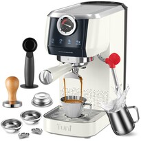 Tuni [ Máquina Espresso E2 De Doble Caldera De 58 Mm Máquina De Café Espresso Con Bomba Ukla De 20 Barras Con Sistema Pid Ntc