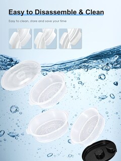 Foto 5 | Foto 5 | Cozeemax - Vapor Eléctrico De 3 Niveles Para Cocinar Vaporizador De Verduras De 13.7 Cuartos De Galón Para Cocinar Simultáneame