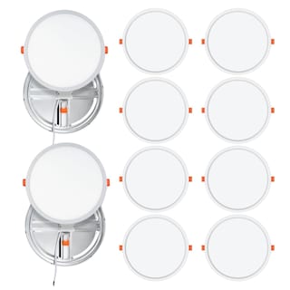 Foto 1 | Foto 1 | Megaluz S09w09ib Lampara De Techo Led Empotrable 9w Plafones Led Para Techo Diseño Ajustable Ahorro De Energía Luz Blanca L