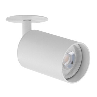 Foto 3 | Foto 3 | Illux Lámpara Para Techo Dirigible Led Compacto Spot Empotrar Dirección Ajustable 6 W Gu10 Para Galería Aluminio Ip20 Atenuable