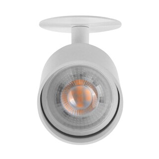 Foto 5 | Foto 5 | Illux Lámpara Para Techo Dirigible Led Compacto Spot Empotrar Dirección Ajustable 6 W Gu10 Para Galería Aluminio Ip20 Atenuable