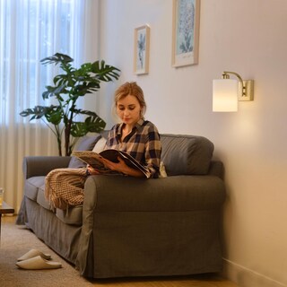 Foto 2 | Foto 2 | Kuaeay Juego De 2 Lámparas De Pared Inalámbricas Con Foco Recargables Luces Led Y Rgb Con Control Remoto Apliques De Pared De