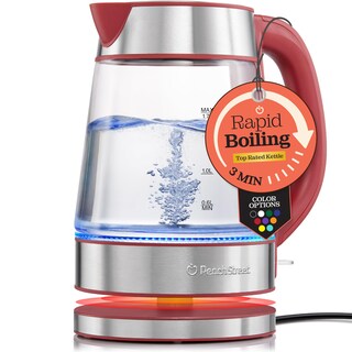 Foto 1 | Foto 1 | Hervidor Eléctrico De Agua Speed-boil 1.7 L 1500 W Vidrio De Borosilicato Para Café Y Té Apertura Amplia Apagado Automático