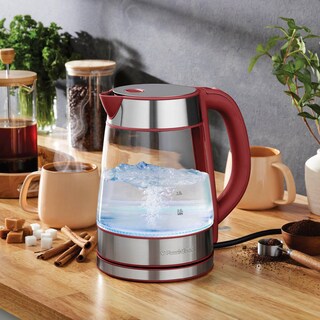 Foto 2 | Foto 2 | Hervidor Eléctrico De Agua Speed-boil 1.7 L 1500 W Vidrio De Borosilicato Para Café Y Té Apertura Amplia Apagado Automático