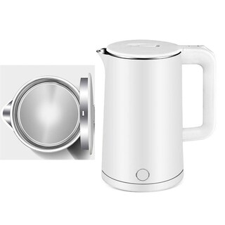 Foto 4 | Foto 4 | Tetera De Calentamiento Rápido 4 Protecciones De Seguridad Hervidor Eléctrico De 2 3 L Acero Inoxidable Doble Capa Antidesga