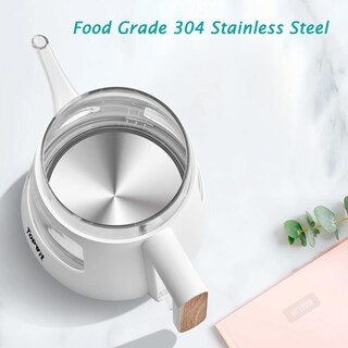 Foto 3 | Foto 3 | Topwit - Hervidor Eléctrico Tetera Eléctrica De 1 0 L Con Infusor Extraíble De Acero Inoxidable Hervidor Eléctrico Sin Bpa Con