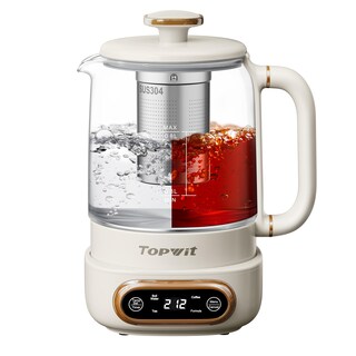 Foto 1 | Foto 1 | Topwit - Hervidor Eléctrico De Té 11 Control De Temperatura Y 4 Preestablecidos De Vidrio Con Infusor Extraíble Hervidor Eléct