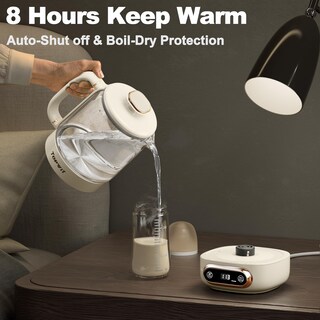 Foto 7 | Foto 7 | Topwit - Hervidor Eléctrico De Té 11 Control De Temperatura Y 4 Preestablecidos De Vidrio Con Infusor Extraíble Hervidor Eléct