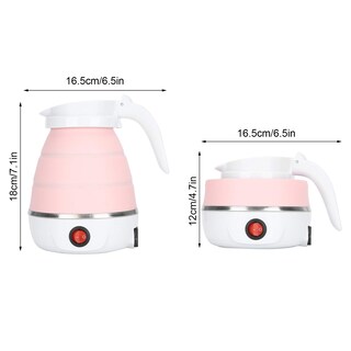 Foto 3 | Foto 3 | Hervidor Eléctrico Portátil Plegable Hervidor De Viaje De Silicona De Grado Alimenticio Con Cable De Alimentación Separable Tet