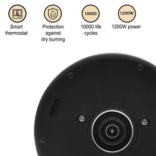 Foto 5 | Foto 5 | Dpofirs Hervidor Eléctrico Con Cuello De Cisne De 1 Litro Con Pantalla Hd Hervidor Inteligente De Ebullición Rápida De 1200 W C