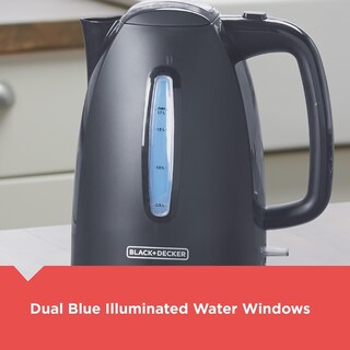 Foto 5 | Foto 5 | Black+decker™ Hervidor Eléctrico De Ebullición Rápida De 1 7 L Hierve Hasta 7 Tazas De Agua Gris