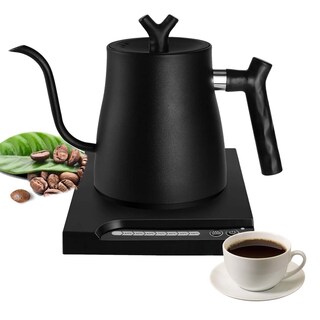 Foto 1 | Foto 1 | Tetera Eléctrica De Acero Inoxidable Con Cuello De Cisne Electrica De 7 Modos De Temperatura Hervidor De Agua Eléctrico Con Ap