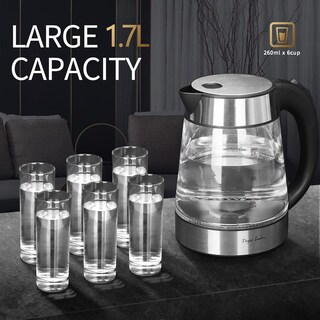 Foto 7 | Foto 7 | Taylor Swoden Hervidor De Agua Caliente De Vidrio Eléctrico Para Té Y Café Hervidor Eléctrico De Ebullición Rápida De 1 7 Litros