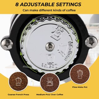 Foto 2 | Foto 2 | Flyseago - Molinillo De Café Con Rebabas Eléctrico Para Café Espresso Comercial Y Hogareño Molino De Grano De Café Pequeño Sile