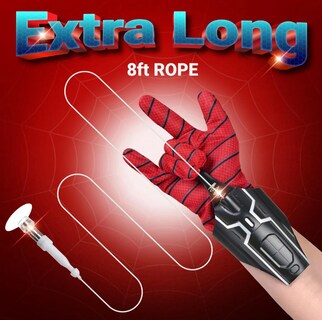 Foto 4 | Foto 4 | Lanza Telarañas Spiderman Para Niños Lanza Tela Modelo Rojo