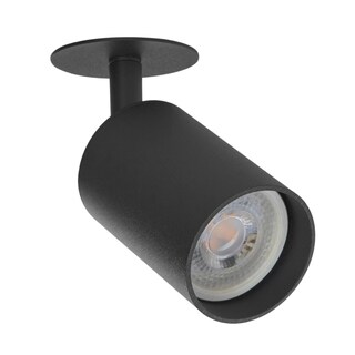 Foto 3 | Foto 3 | Illux Lámpara De Techo Para Interior Spot Dirigible Empotrar 50 W Gu10 Modelo Illux Tl-5150.em (negro Luz Cálida 2700k)