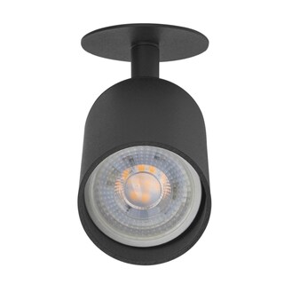 Foto 5 | Foto 5 | Illux Lámpara De Techo Para Interior Spot Dirigible Empotrar 50 W Gu10 Modelo Illux Tl-5150.em (negro Luz Cálida 2700k)