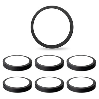 Foto 1 | Foto 1 | Megaluz Paquete 6 Lampara Techo Led 12w Negro Luz Fria 118mm Redondo Luminaria Plafón Techo 3000k/4000k/6400k