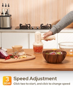 Foto 2 | Foto 2 | Ihom - Mezclador De Mano Inalámbrico 3 En 1 - Mezclador Portátil Eléctrico Inalámbrico Con Mini Picador De Ajo Mezclador Eléctr