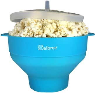 Foto 8 | Foto 8 | Salbree Collapsible Silicone Microwave Popcorn Popper Turquoise By Salbree