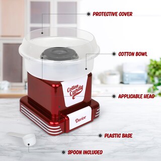 Foto 3 | Foto 3 | Darice - Máquina De Algodón Para Caramelos De Algodón Retro De Lujo Máquina Para Hacer Dulces Caseros Ideal Para Cumpleaños F
