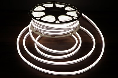 Foto 1 | Foto 1 | Led Neón 25 Metros Tira Flexible (luz Super Brillante Uniforme Una Sola Tira) Blanco Cálido - Blanco Frío (blanco Frío)