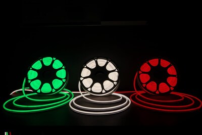 Foto 3 | Foto 3 | Led Neón 25 Metros Tira Flexible (luz Super Brillante Uniforme Una Sola Tira) Blanco Cálido - Blanco Frío (blanco Frío)