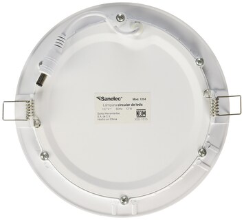 Foto 3 | Foto 3 | Sanelec Panel De Leds Lámpara De Techo Empotrable 12 W Luz Cálida 840 Lm Modelo 1154