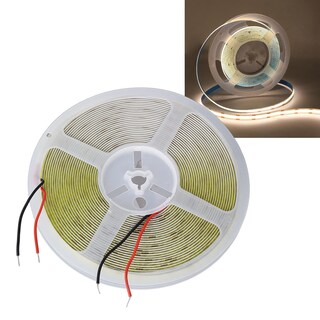 Foto 2 | Foto 2 | Tira De Led Cob Iluminación Uniforme 252 Cuentas De Lámpara Tira De Luz Led Cob 110lm 10m 180 Grados De Iluminación Cortable Pa