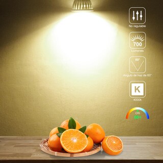 Foto 3 | Foto 3 | Jsxing Bombillas Led Gu10 Foco De Inundación Led Gu10 Base Spotlight 5w (equivalente A Una Bombilla Halógena De 40w) Para Ilumi
