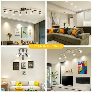 Foto 6 | Foto 6 | Jsxing Bombillas Led Gu10 Foco De Inundación Led Gu10 Base Spotlight 5w (equivalente A Una Bombilla Halógena De 40w) Para Ilumi