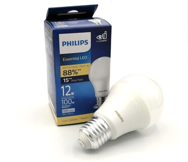 Foto 2 | Foto 2 | Philips Foco Led Lampara Ahorrador Consume 12w Ilumina 100w Paquete Con 6 Piezas Luz Calida Interior Exterior Casa Jardin Patio