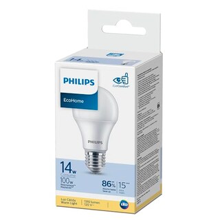 Foto 4 | Foto 4 | Philips Led Foco Ecohome Luz Cálida 14w