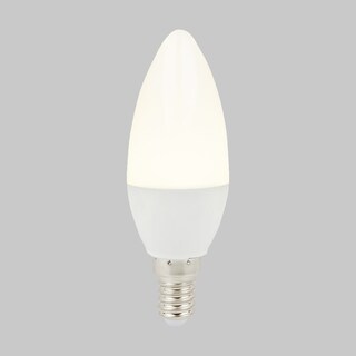 Foto 3 | Foto 3 | Tecnolite - Foco Vela C25 Led 4 W Luz Suave Cálida Base E14 No Atenuable