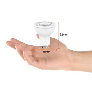 Foto 7 | Foto 7 | Tecnolite - Foco Gu10 Tecnología Led 5.5 Watts Luz Cálida Brillante No Atenuable. Iluminación Interior E Iluminación Exterior