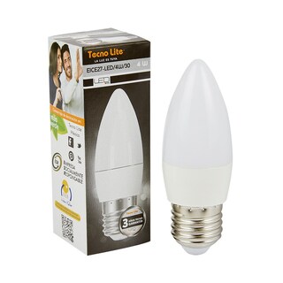 Foto 1 | Foto 1 | Tecnolite Foco Lámpara Led Base E14 Color Blanco Cálido Tecnolite Eice27-led/4w/30