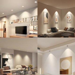 Foto 8 | Foto 8 | Gu10 Foco Led Bombilla Paquete De 6 Regulable Luz Blanca/cálida/neutra 7w Equivalente A 50w 450lm Recambio De Luz De Foco Para