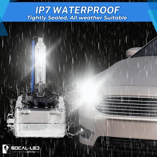 Foto 6 | Foto 6 | Socal-led 2x D3s Xenon Hid Bombillas 35w Ac Oem De Faros De Reemplazo Directo 10000k Azul Profunda