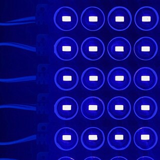 Foto 3 | Foto 3 | Vmingo Tira Modulo Luz 5 Led Blanco Impermeable Pared Publicidad Iluminacion Auto Tuning Universal Ip65 | 60 Piezas (azul)