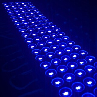 Foto 4 | Foto 4 | Vmingo Tira Modulo Luz 5 Led Blanco Impermeable Pared Publicidad Iluminacion Auto Tuning Universal Ip65 | 60 Piezas (azul)