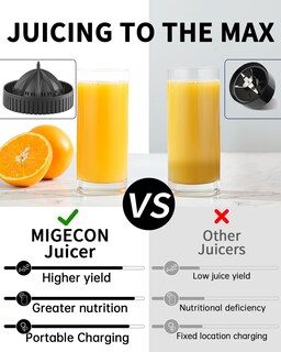 Foto 3 | Foto 3 | Exprimidor De Cítricos Máquinas Exprimidor De Cítricos Con Usb Y Cepillo Para Polvo De Limpieza Exprimidor Eléctrico Portátil