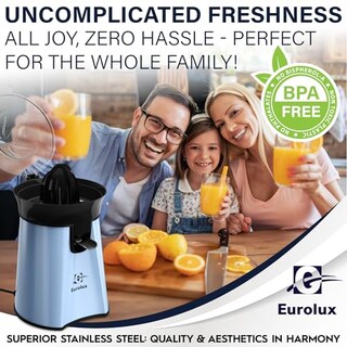 Foto 5 | Foto 5 | Eurolux - Exprimidor Eléctrico De Naranja Exprimidor De Cítricos Sin Esfuerzo Para Limón Lima Y Toronja Potente Motor Con 2 C