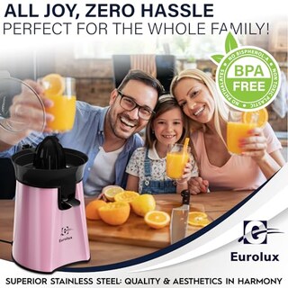 Foto 5 | Foto 5 | Eurolux - Exprimidor Eléctrico De Naranja Limón Y Toronja Potente Motor Con 2 Conos Para Frutas De Todos Los Tamaños Fácil De